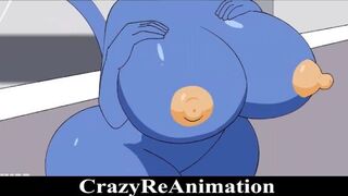 Удивительный Мир Гамбола Порно Пародия - Николь Уоттерсон Трахается Анимация (Жесткий Секс) (Хентай) порно